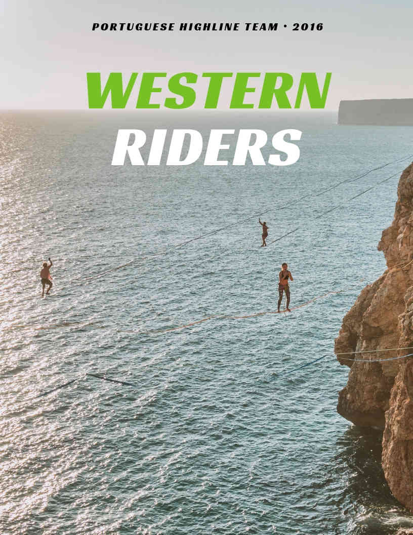 Western riders highline team